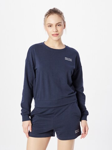 ONLY PLAY Athletic Sweatshirt 'MAE' in Blue: front