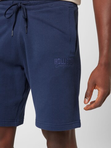 HOLLISTER Regular Broek in Blauw