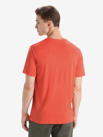 ICEBREAKER Funkční tričko – červená