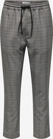 Regular Pantalon 'LINUS' Only & Sons en gris : devant