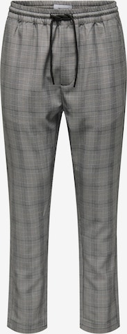 Regular Pantalon 'LINUS' Only & Sons en gris : devant