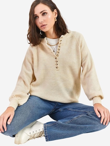 Pull-over 'Pullover' Bianco Lucci en marron