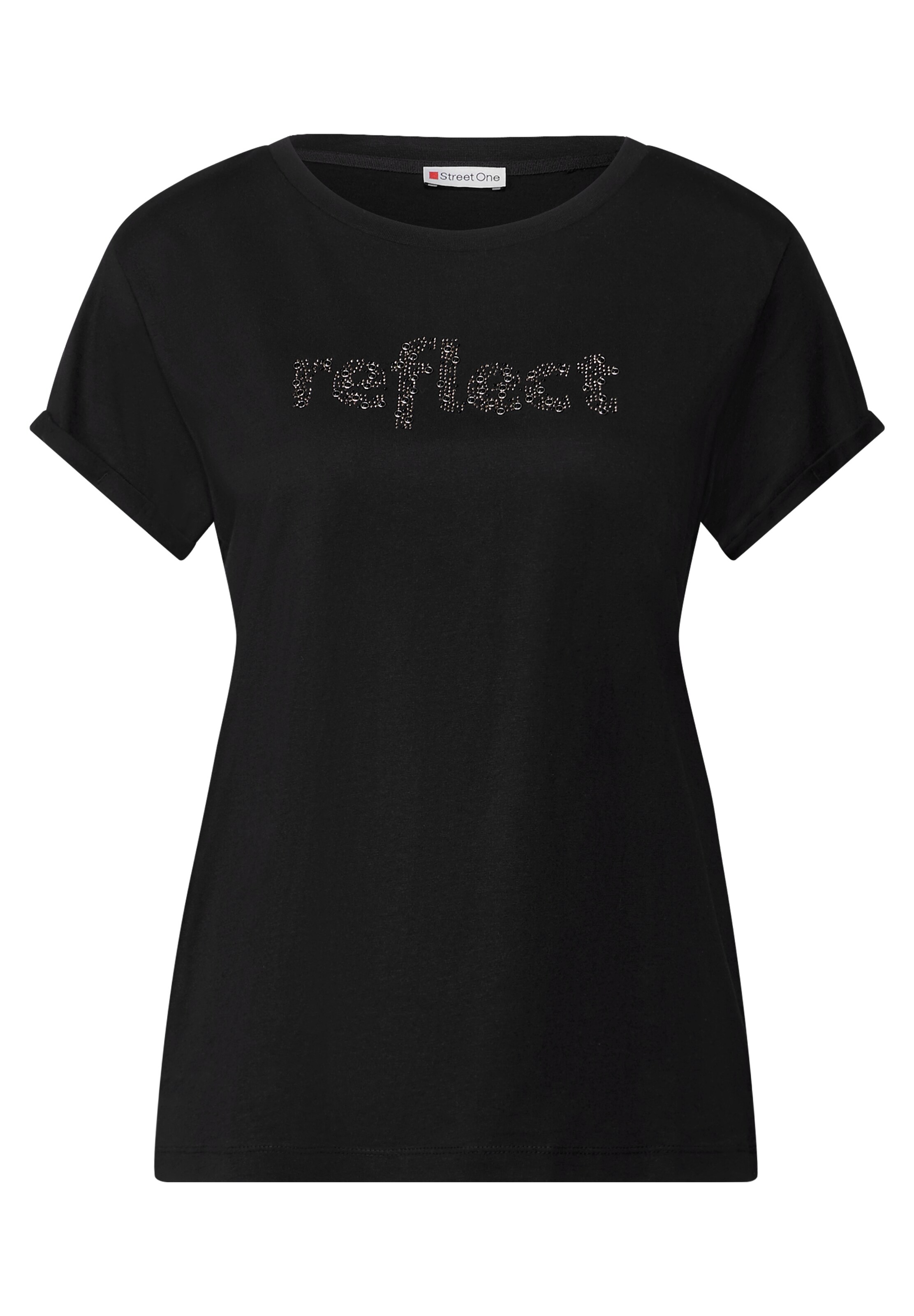 STREET ONE Shirt in Black: front