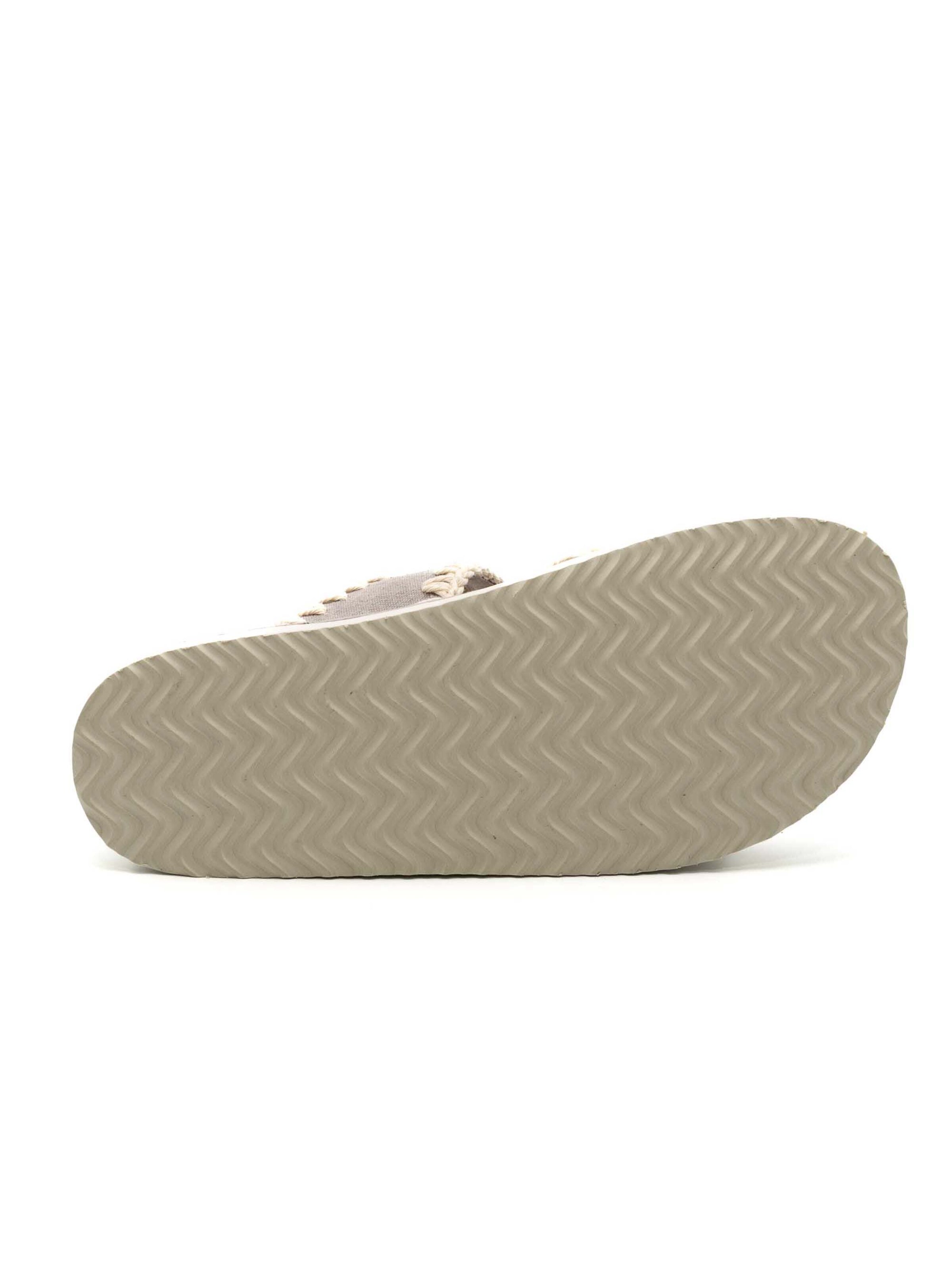 MOU Slippers in Beige