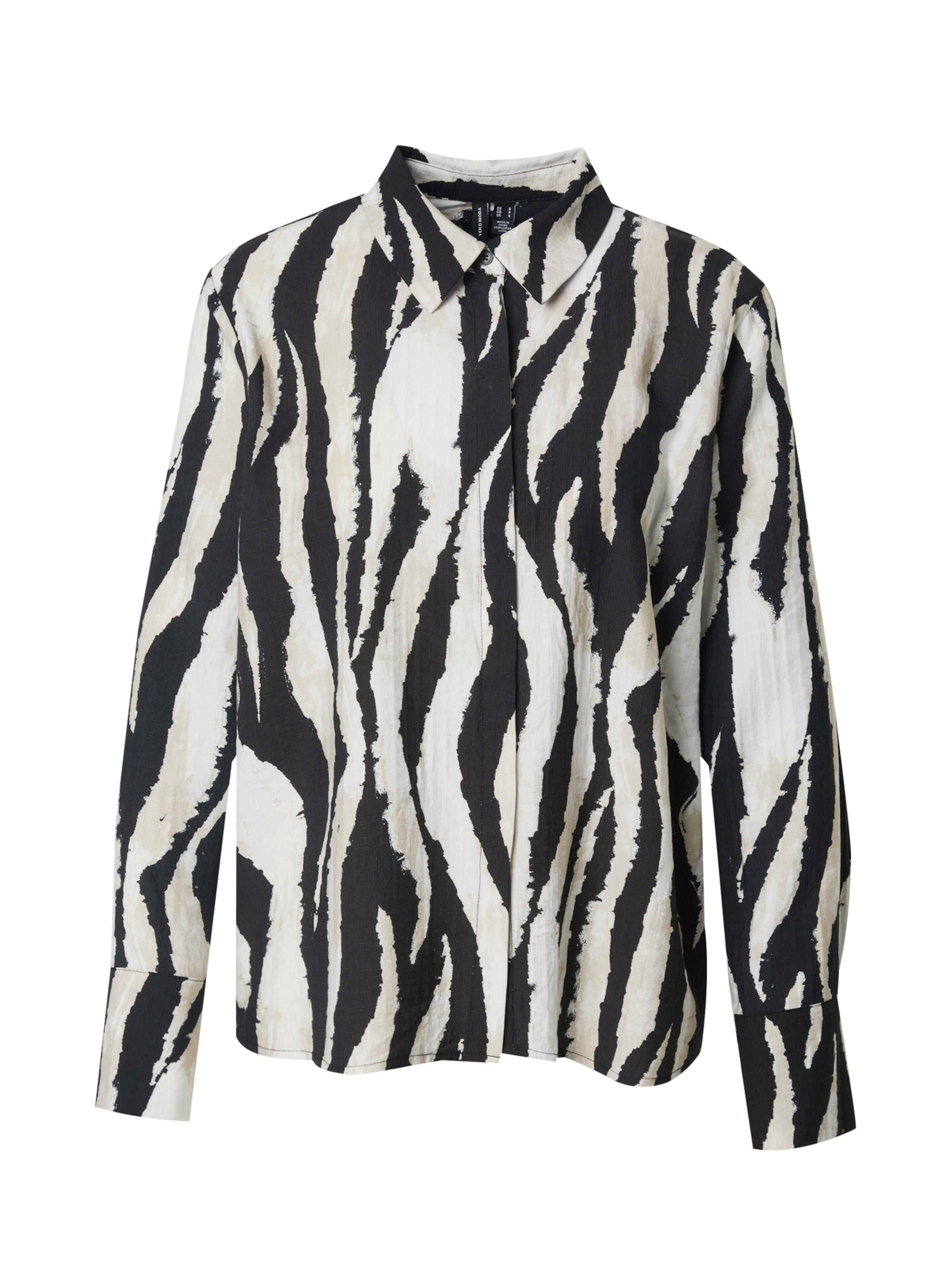 VERO MODA Bluse 'VMSara' in Schwarz: Vorderseite