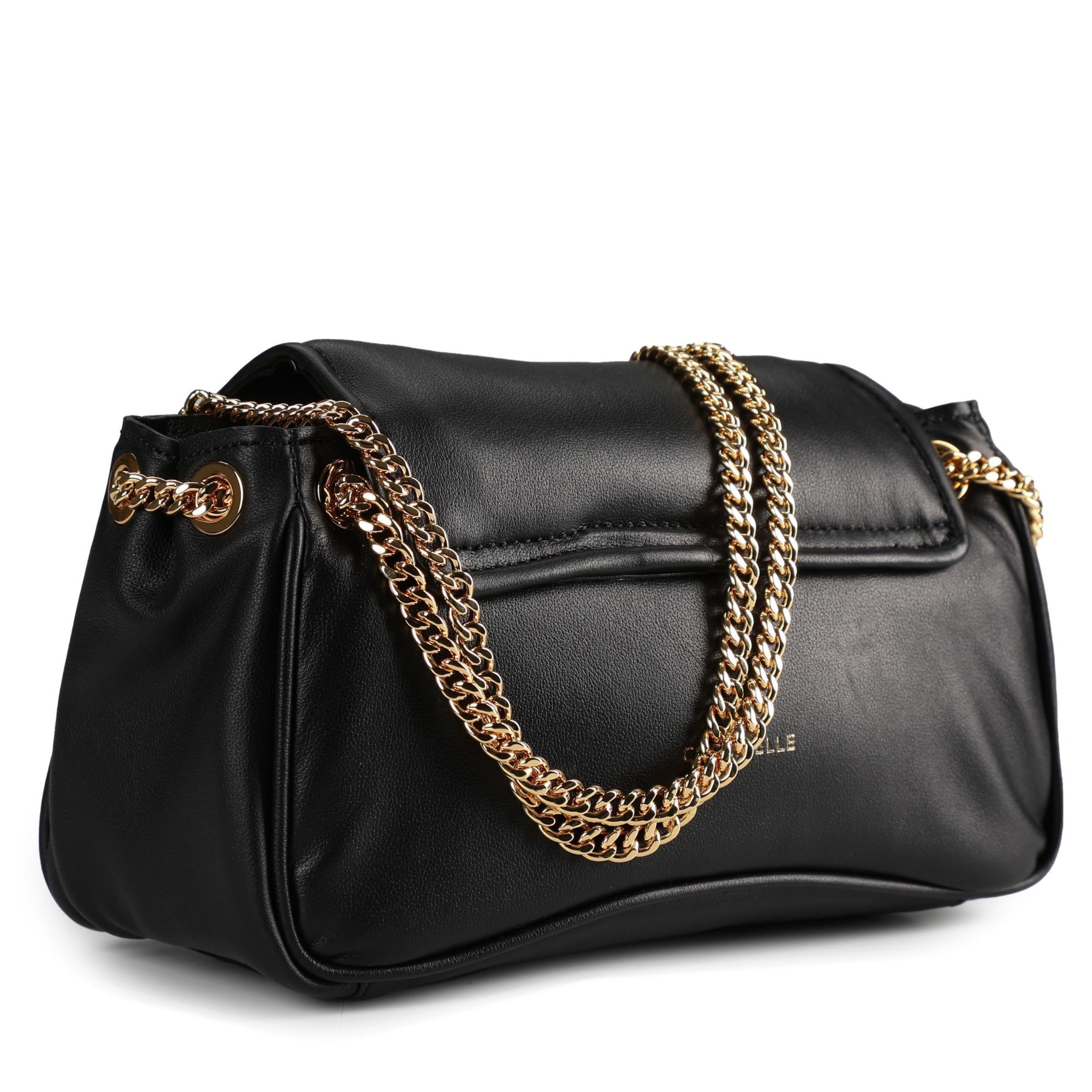 Sac bandoulière 'C-Me Fluffy' Coccinelle en noir