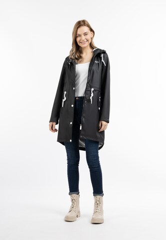 ICEBOUND Raincoat in Black