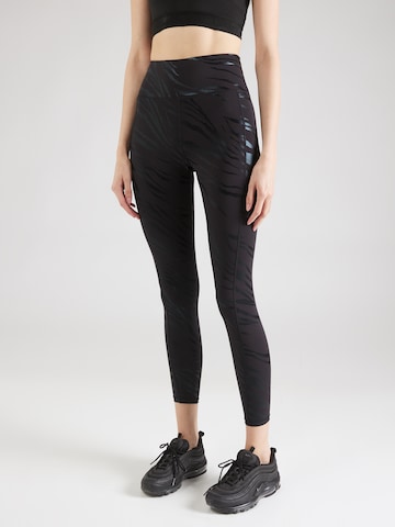 Hurley Skinny Workout Pants in Black: front
