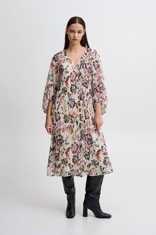 Robe-chemise 'Ihely' ICHI en mélange de couleurs