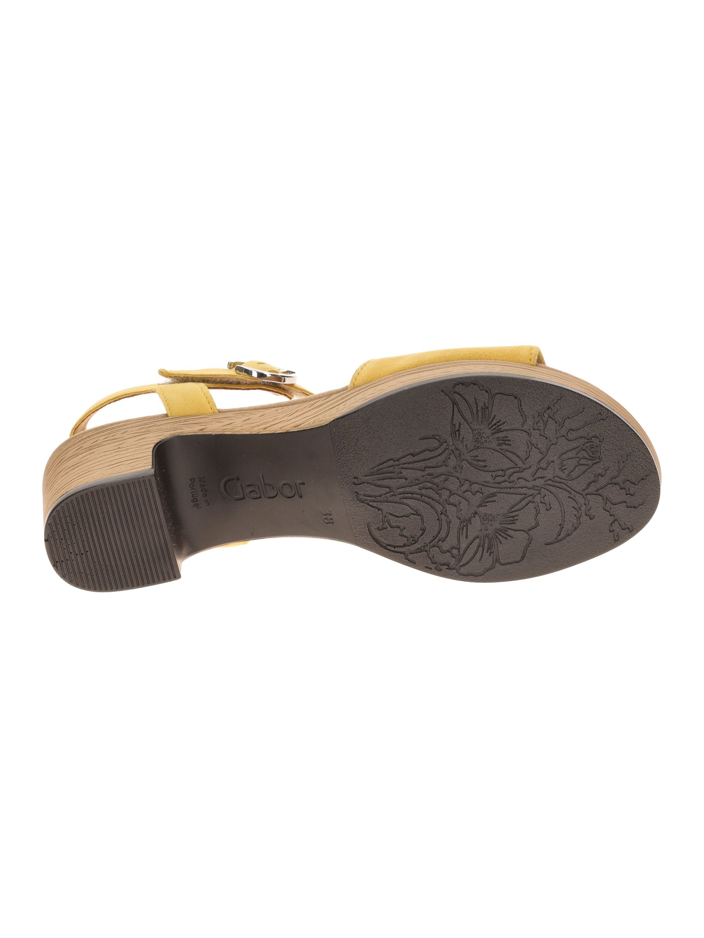 GABOR Sandals in Yellow