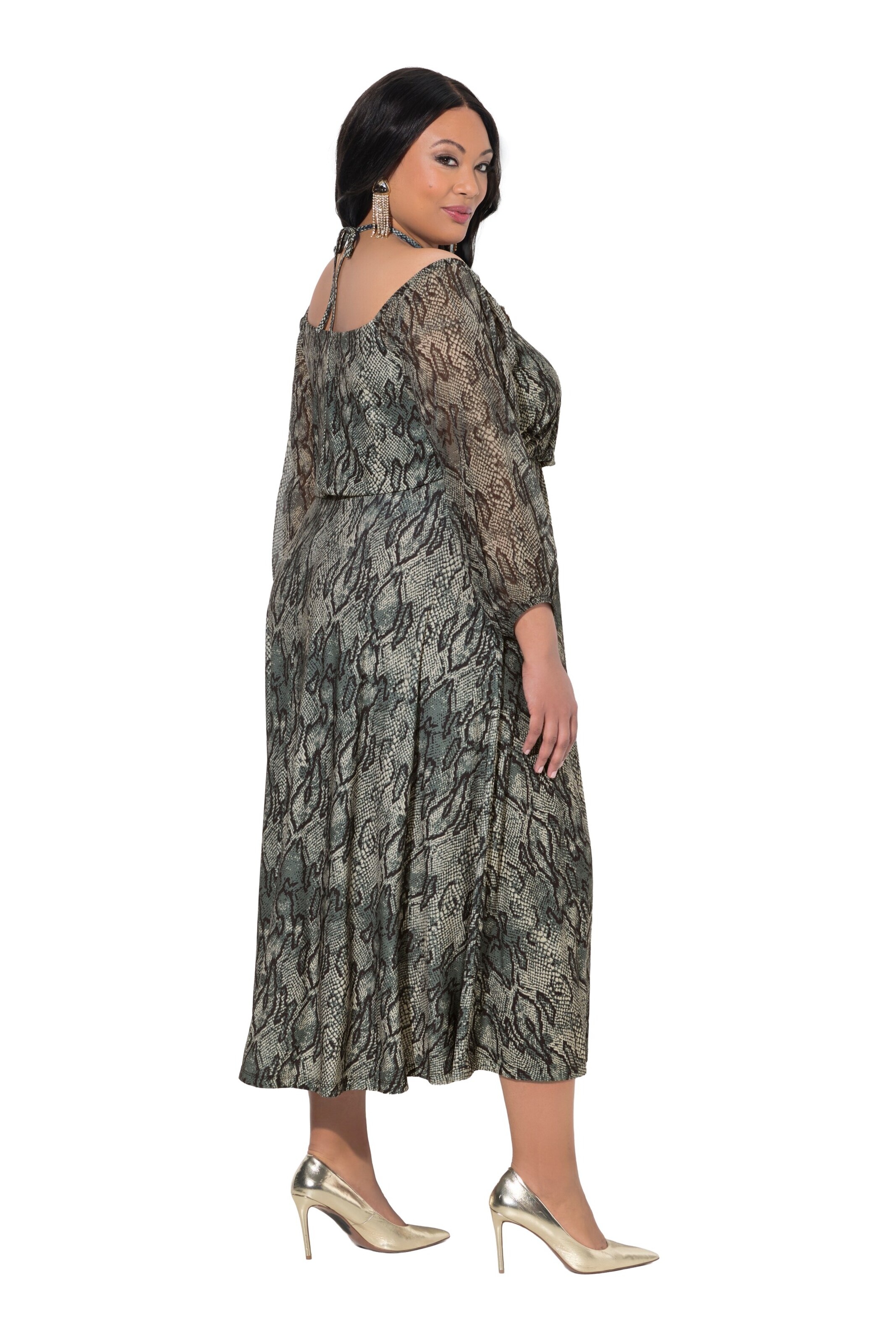 Ulla Popken Dress in Green