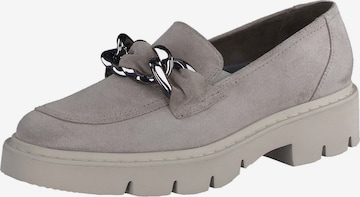 Paul Green Moccasins in Grey: front