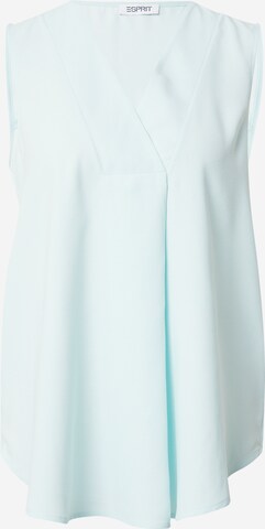 ESPRIT Blouse in Blauw: voorkant