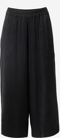 LOVJOI Zvonové kalhoty Kalhoty 'TAVIRA' – černá: přední strana
