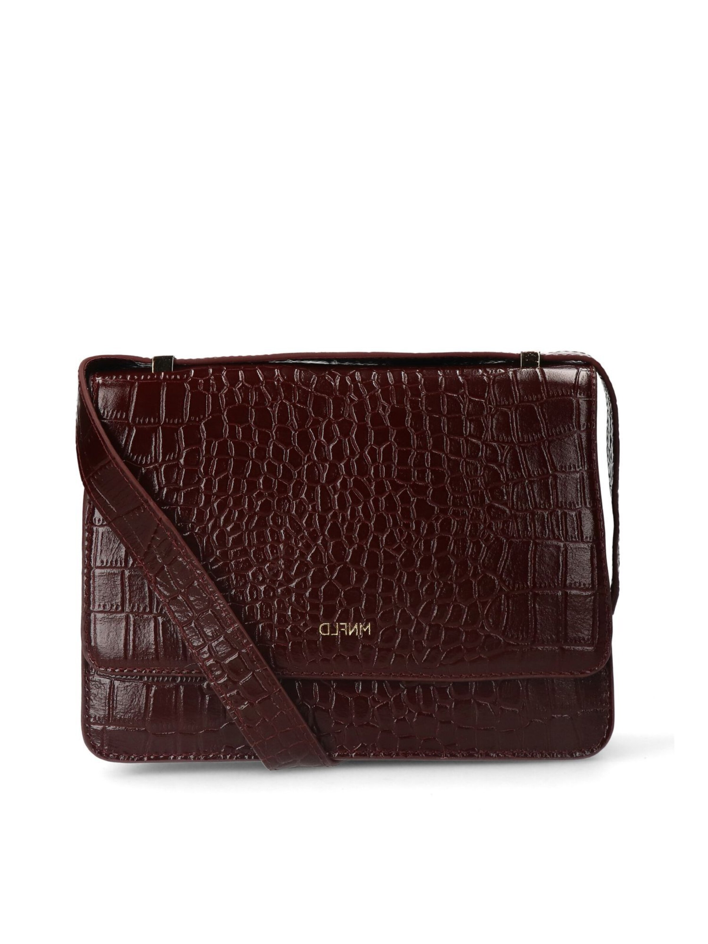 MANFIELD Umhängetasche in Rot: Vorderseite