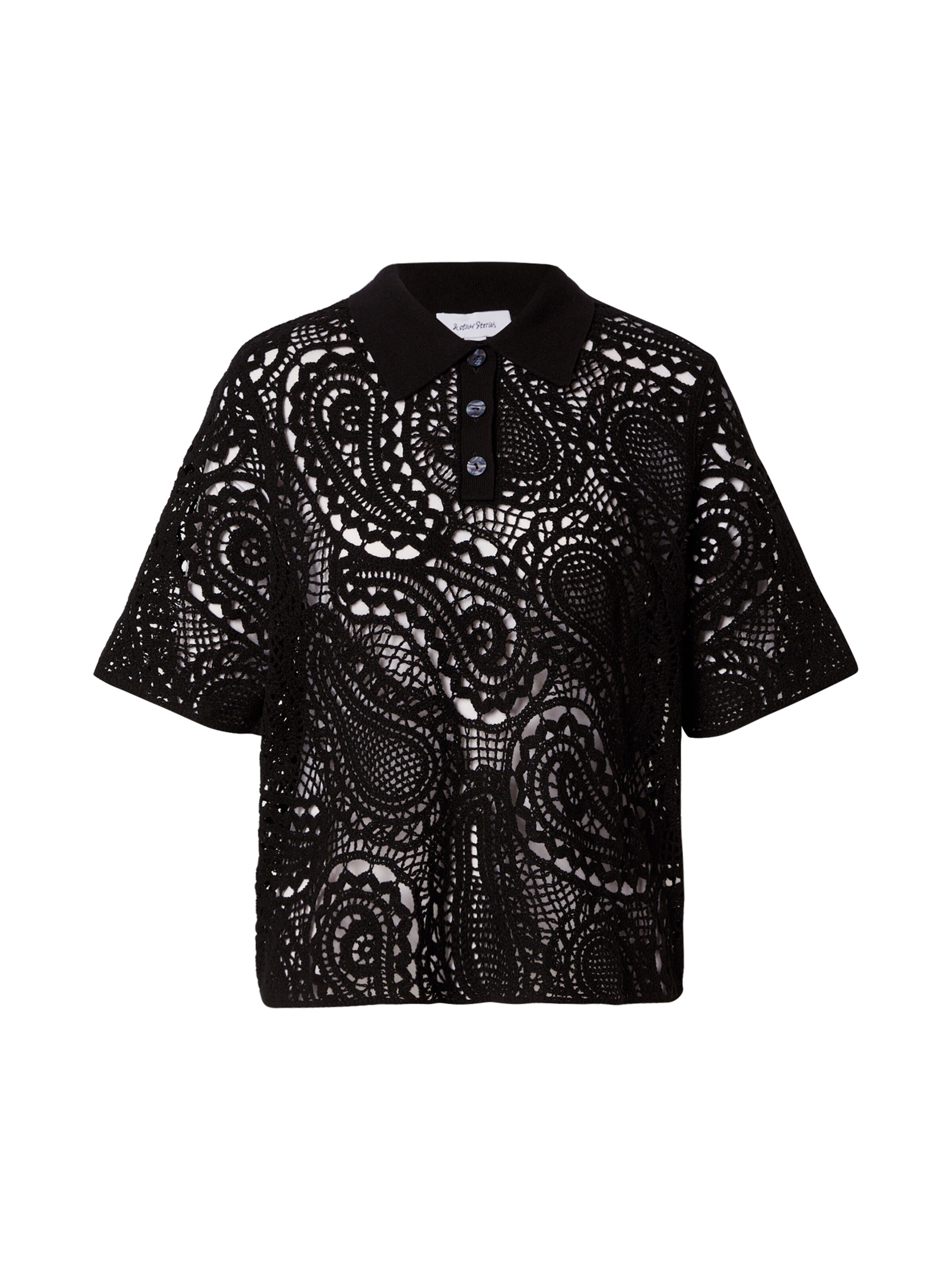 & Other Stories - Blusa em preto: frente