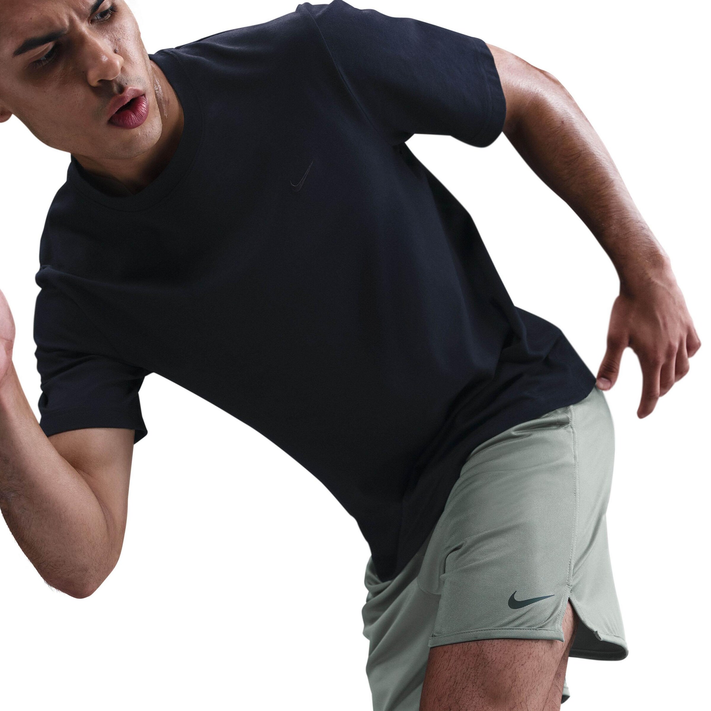 NIKE Regular Workout Pants 'Df Totality' in Green