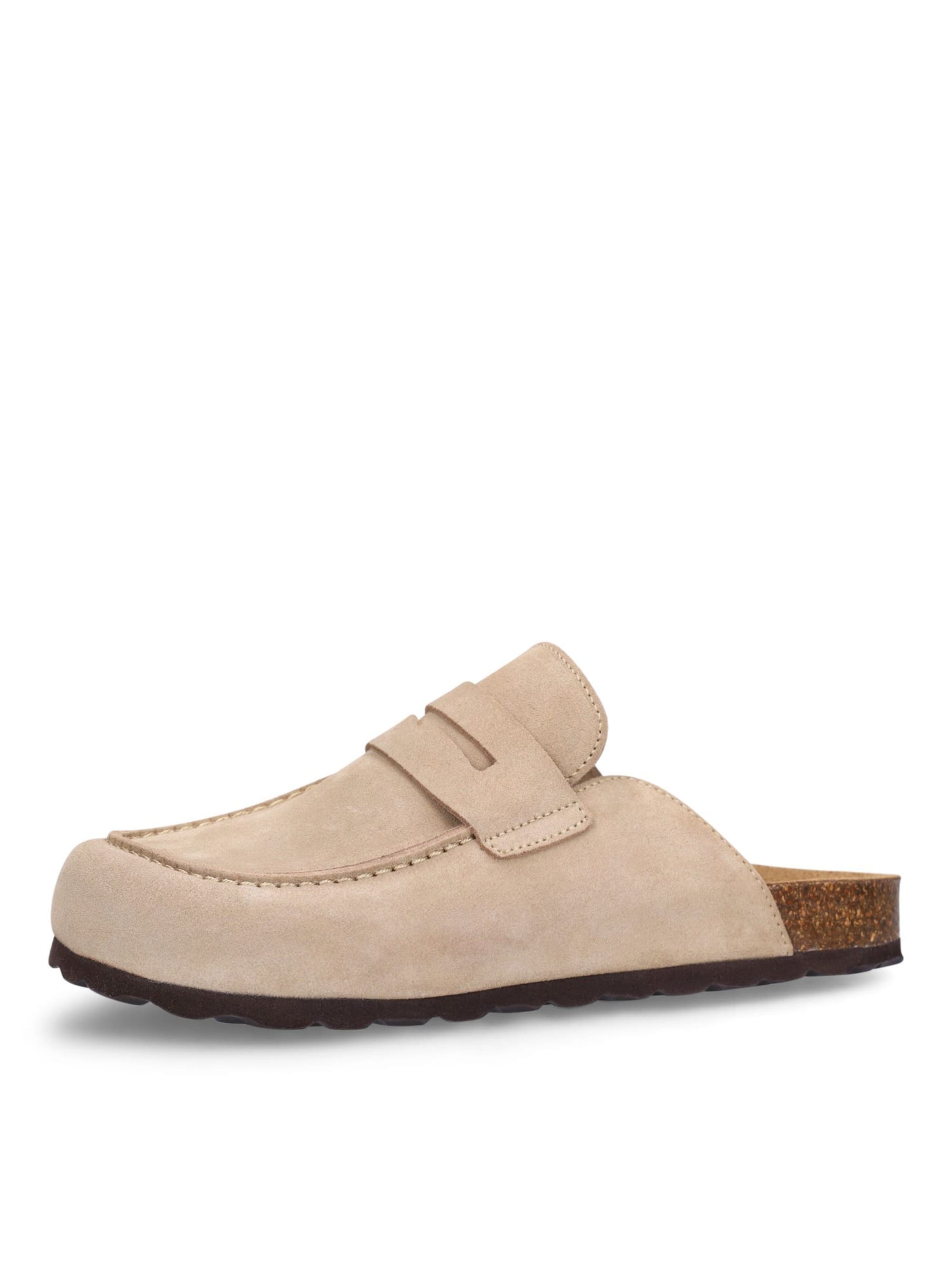 MANFIELD Pantolette in 36 in beige, Produktansicht