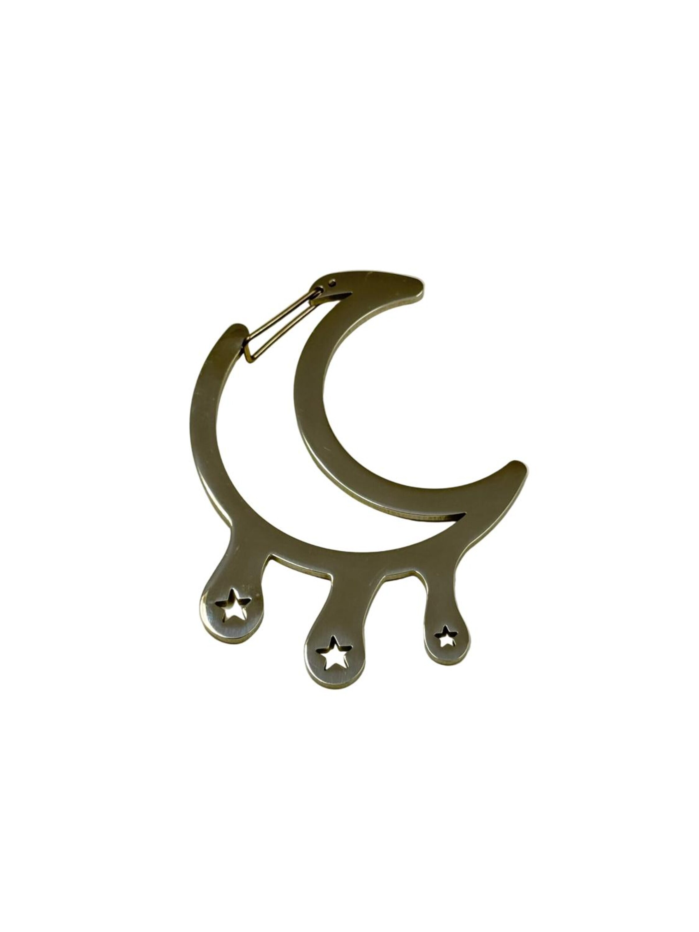 Prettysmarttwins Bag accessories 'Lunaclip' in Grey: front