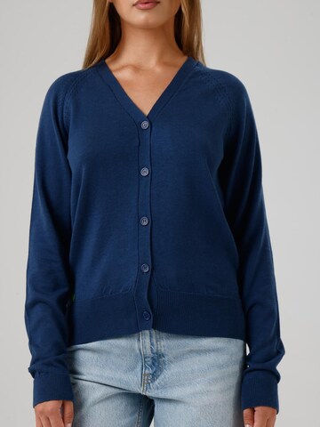 GORG Knit Cardigan in Blue