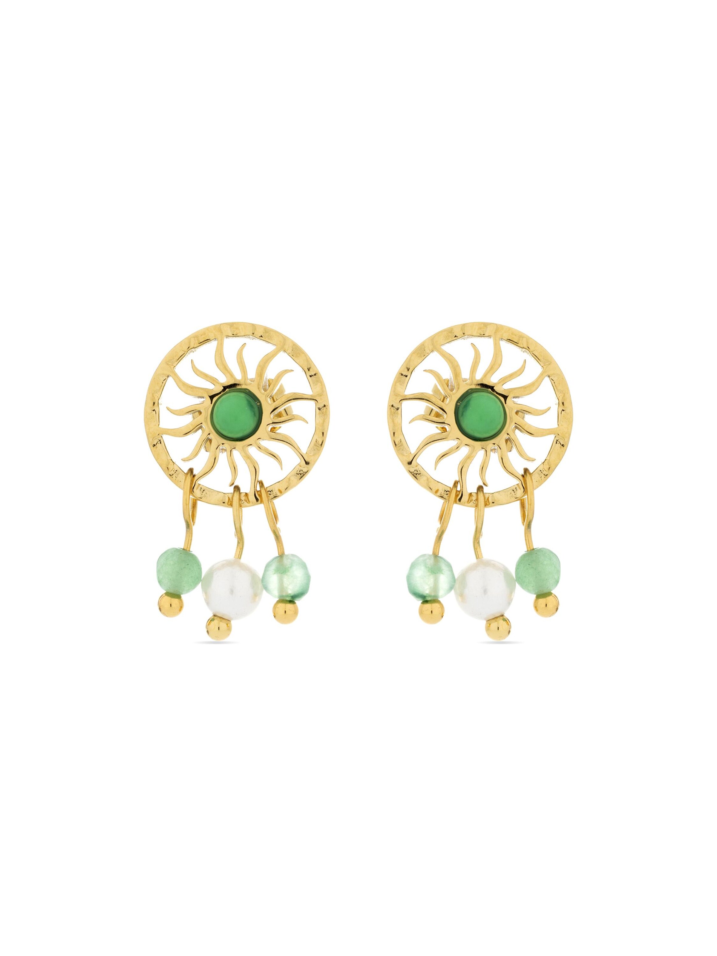 Luxenter Oorbellen 'Besya' in Gemengde kleuren: voorkant