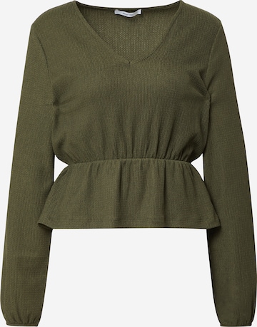 ABOUT YOU Blouse 'Cleo' in Green: front