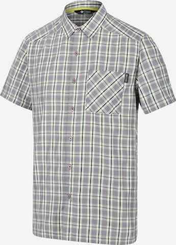REGATTA Regular fit Athletic Button Up Shirt 'Mindano V' in Grey: front