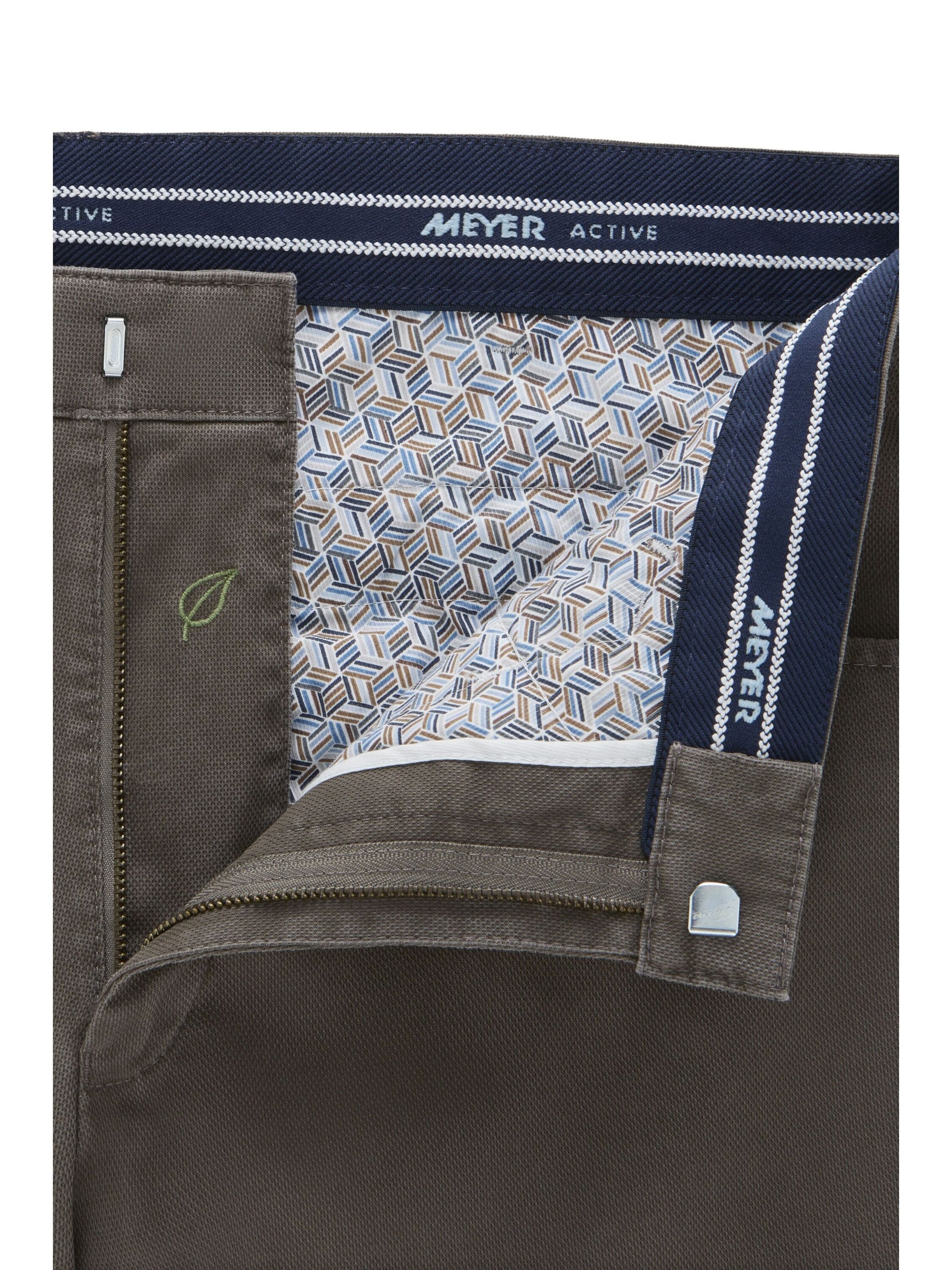 Regular Pantalon chino 'Dublin 9-3009' MEYER en gris