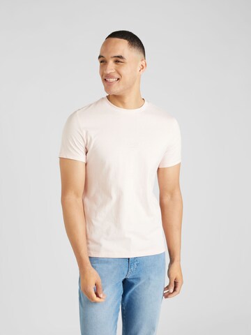 T-Shirt 'Aidy' GUESS en rose : devant