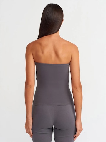 Camicia da donna di Dilvin in grigio