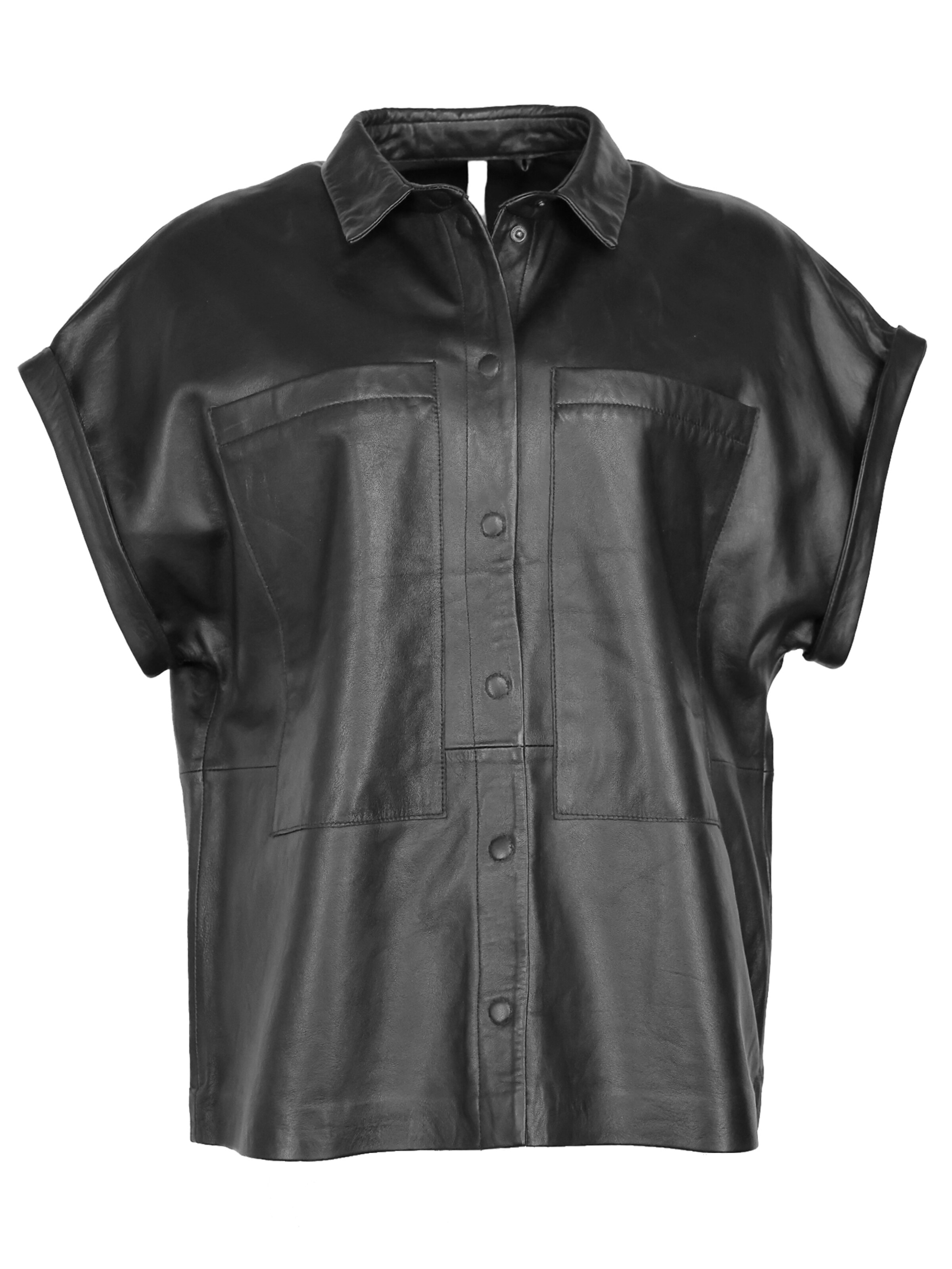 JAGGER & EVANS Blouse in Black: front