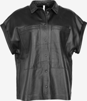 JAGGER & EVANS Blouse in Black: front