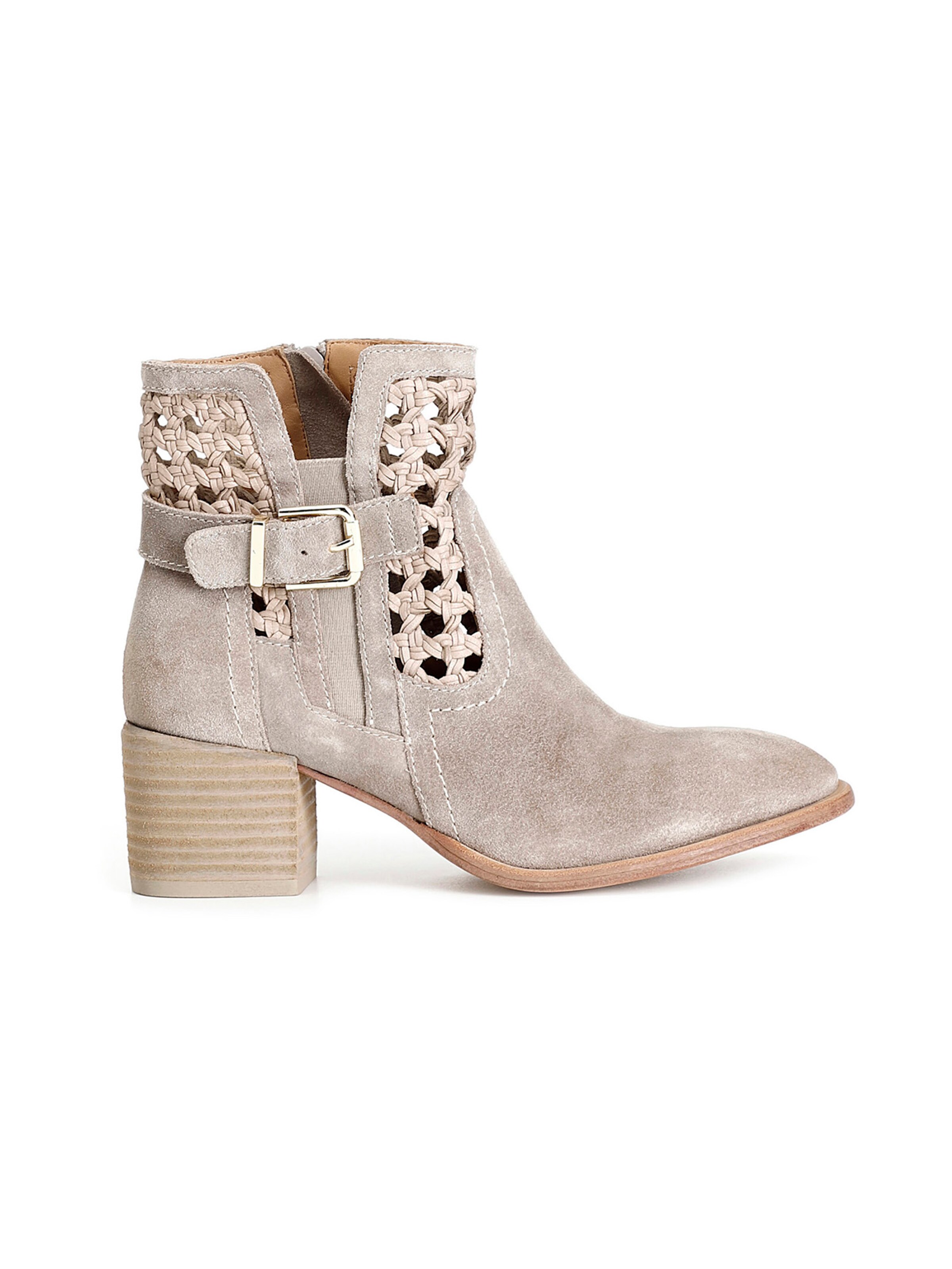 Stivaletto di CAFè NOIR in grigio: frontale