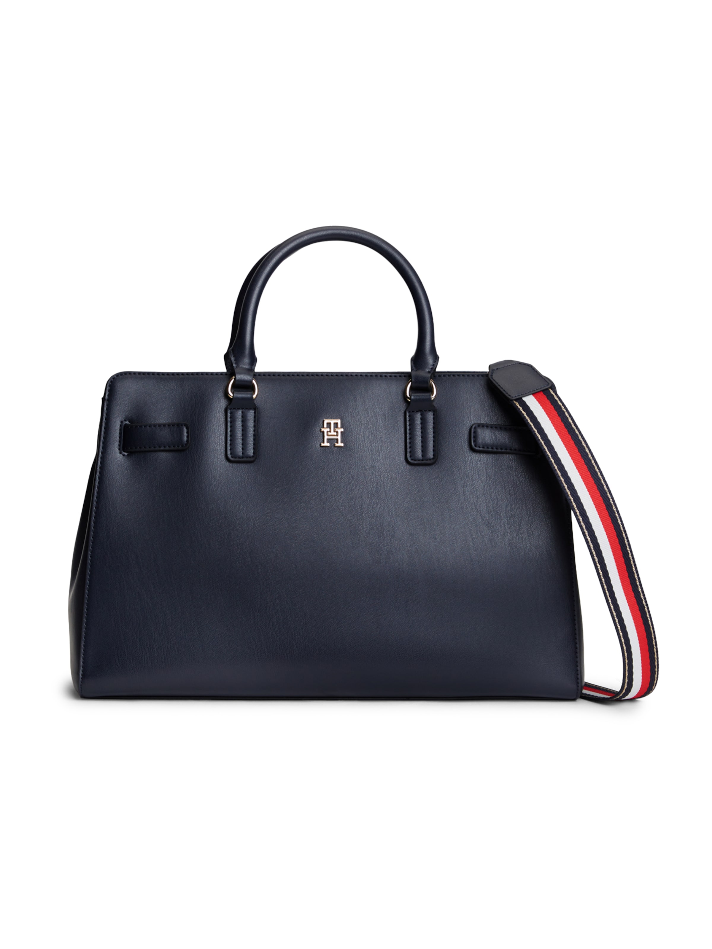 TOMMY HILFIGER - Bolso de mano 'JOY' en azul: frente