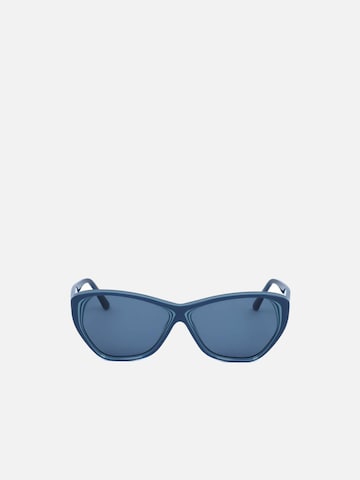 Occhiali da sole 'Karl Lagerfeld KL6103S Black white 58/13/140 Women Sunglasses' di Karl Lagerfeld in blu