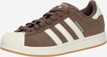 Sneaker bassa 'SUPERSTAR II' di ADIDAS ORIGINALS in marrone: frontale