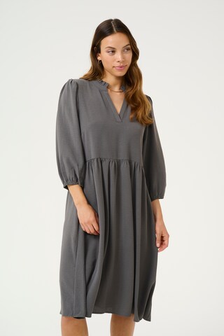 Kaffe Kleid 'Edna' in Grau: Vorderseite