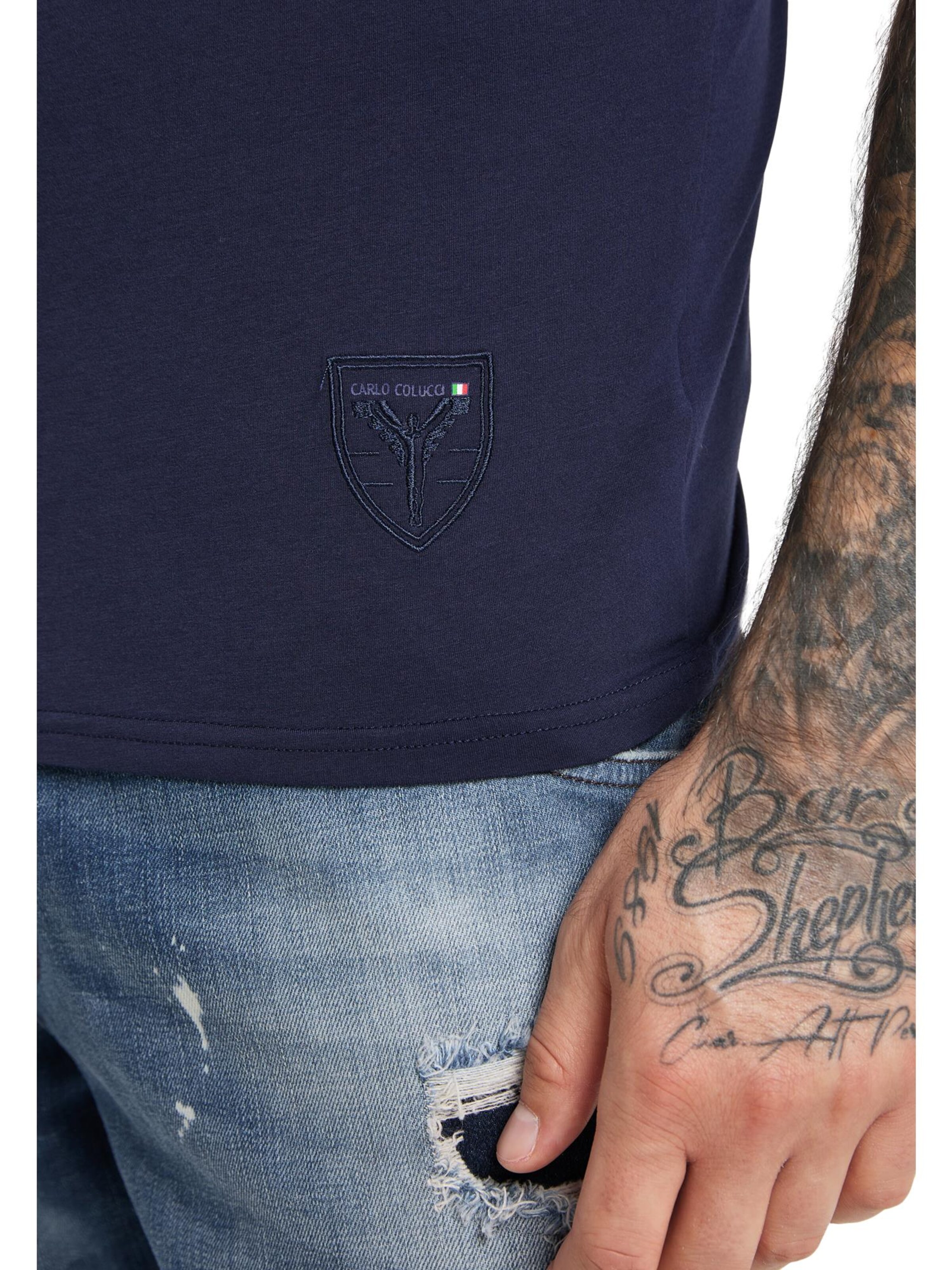 Carlo Colucci Shirt in Blauw