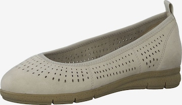 TAMARIS Ballet Flats in Beige: front