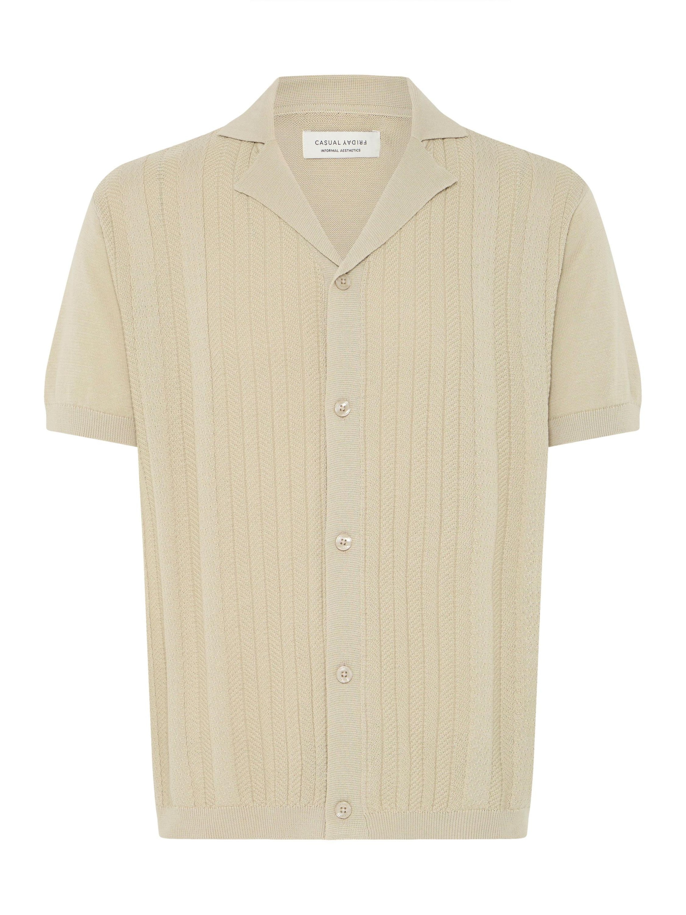 Comfort fit Camicia ' CFFillan ' di Casual Friday in beige: frontale