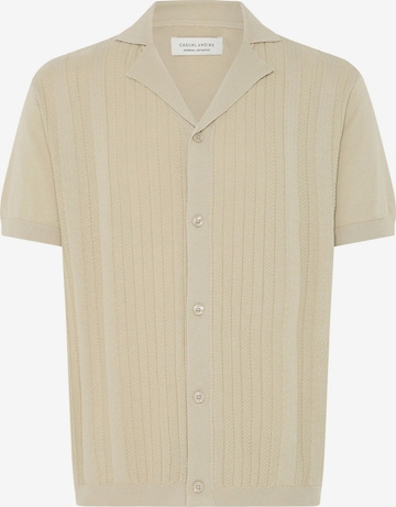 Comfort fit Camicia ' CFFillan ' di Casual Friday in beige: frontale
