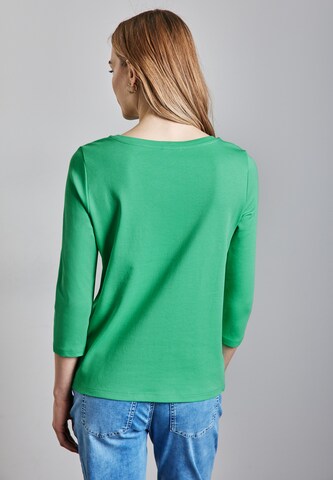 STREET ONE Basic Shirt in Grün