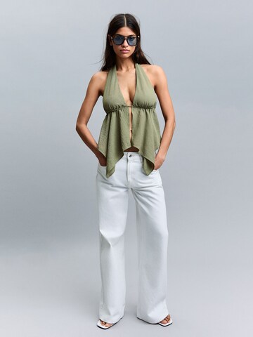 Bershka Top - zöld