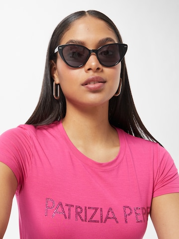 PATRIZIA PEPE Shirt 'MAGLIA' in Roze