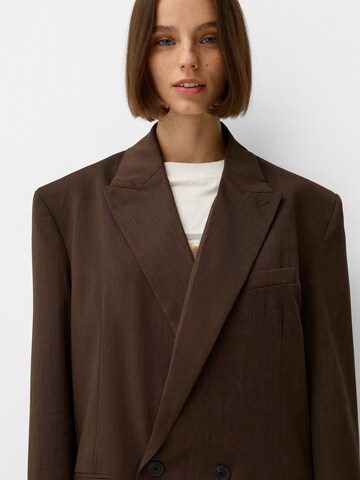 Blazer Bershka en marron