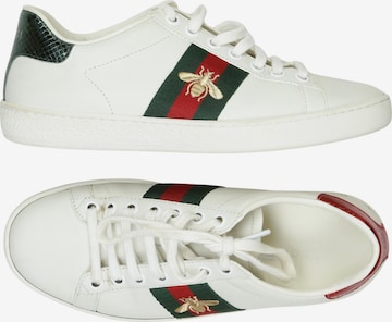 Gucci Sneaker 35 in Weiß: Vorderseite