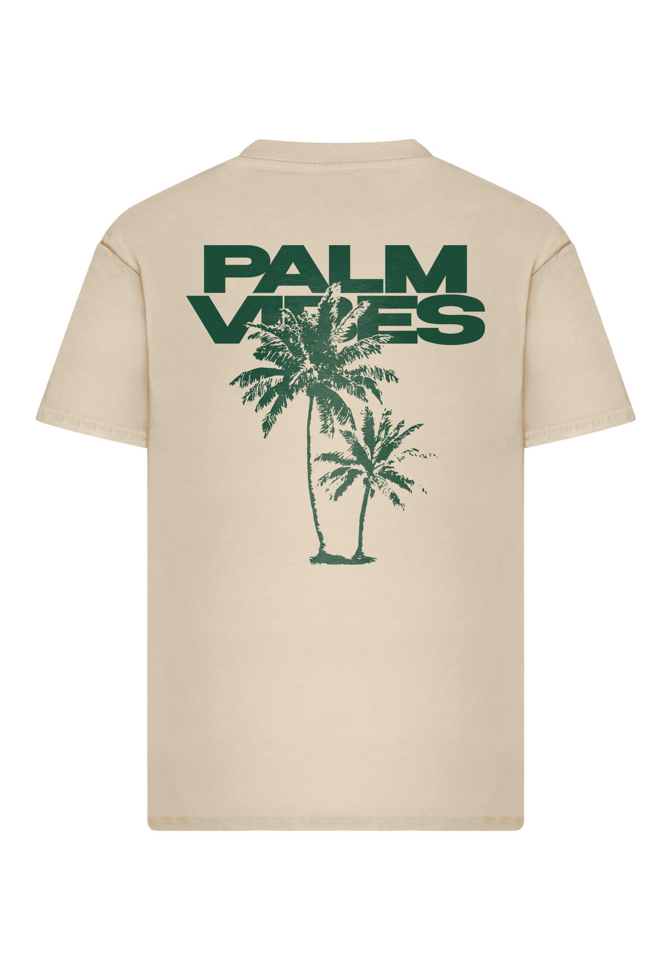 Mister Tee Koszulka 'Palm Vibes' w kolorze biały