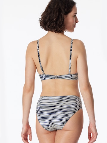 Triangle Bikini 'Aqua Sea Blossom' SCHIESSER en bleu