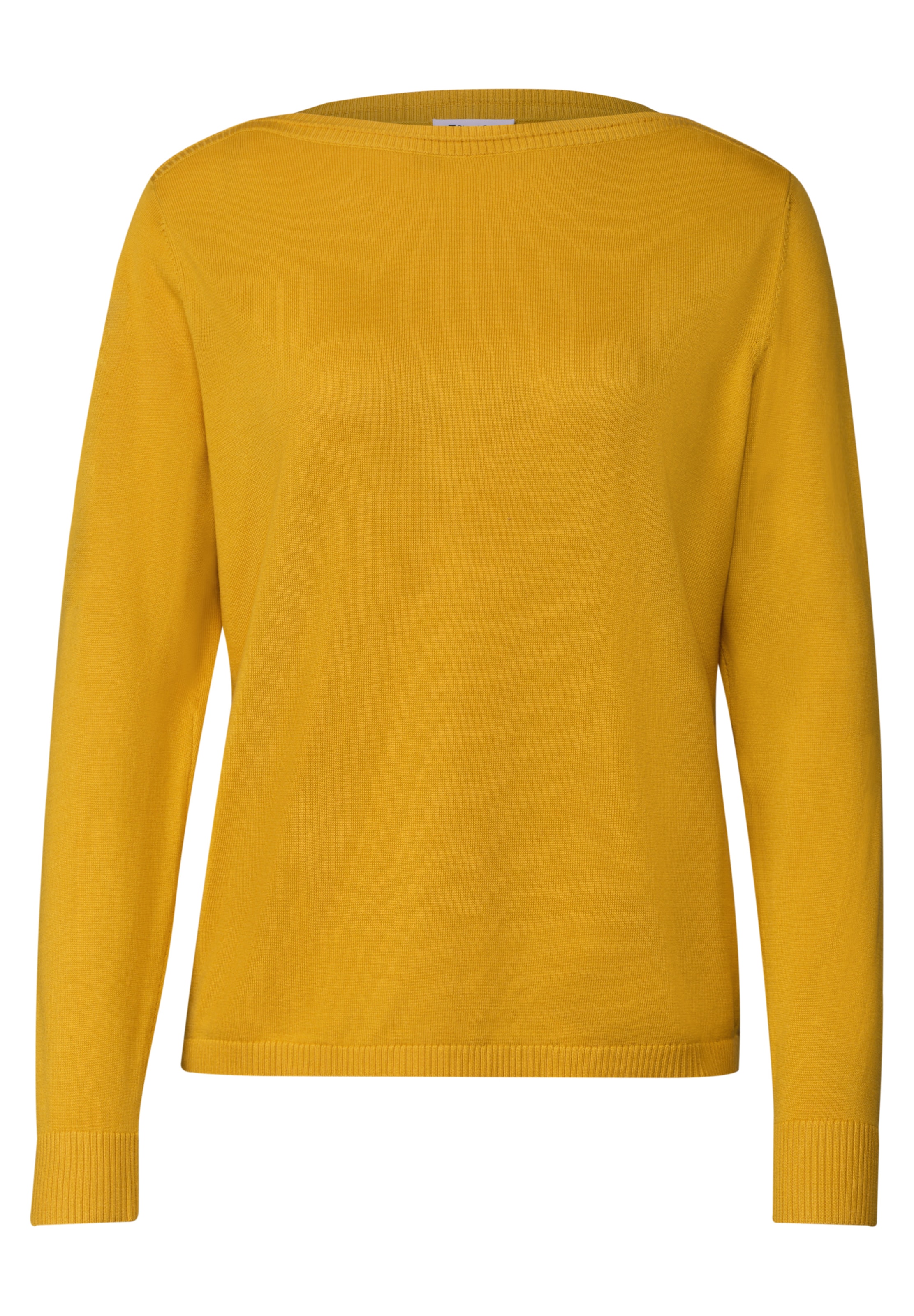 STREET ONE Pullover in Gelb: Vorderseite