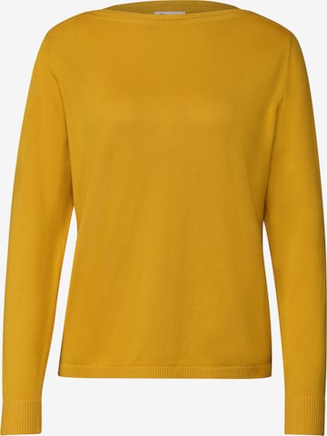 STREET ONE Pullover in Gelb: Vorderseite